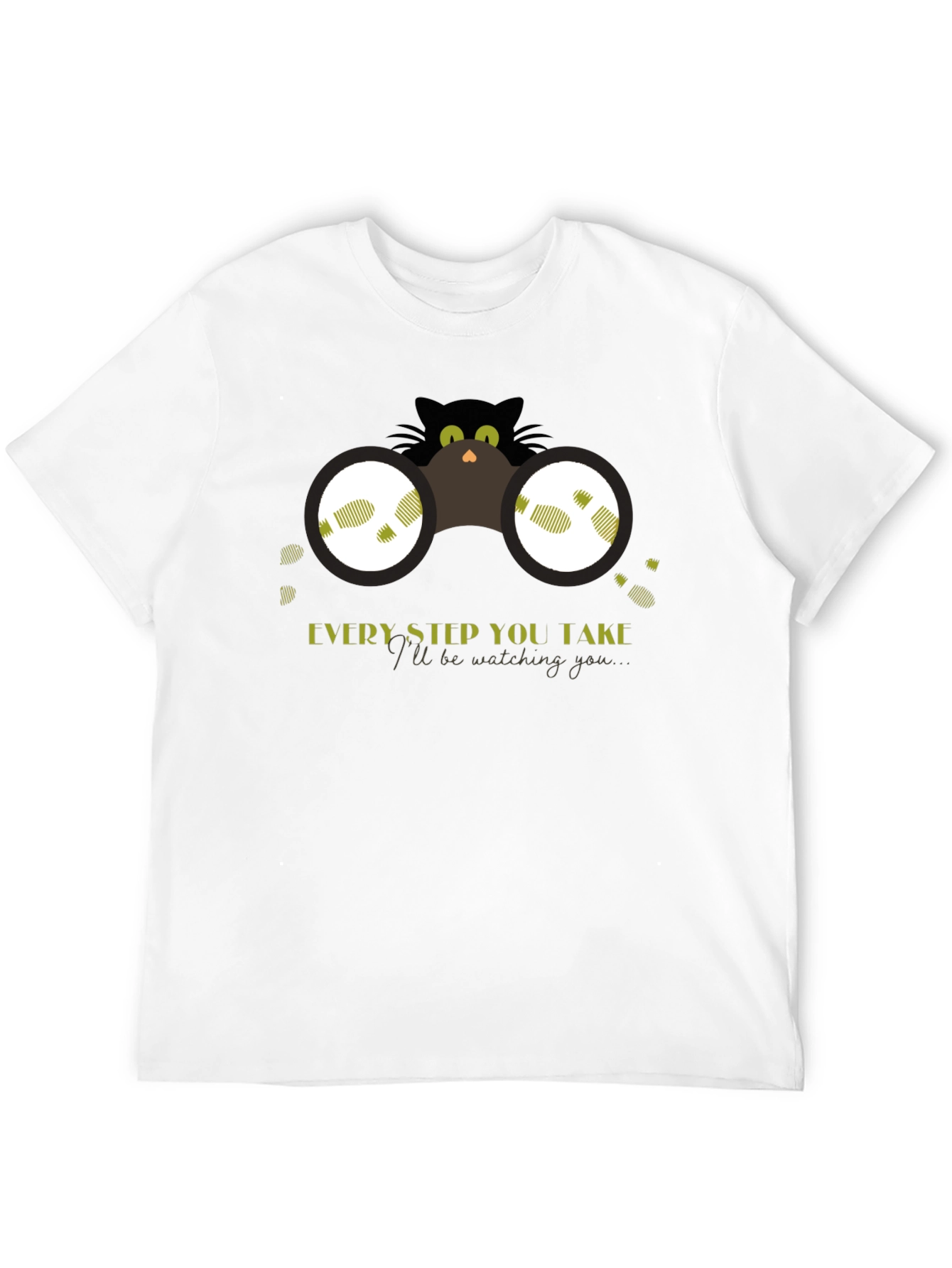 Spy Cat T-Shirt - Every Step You Take