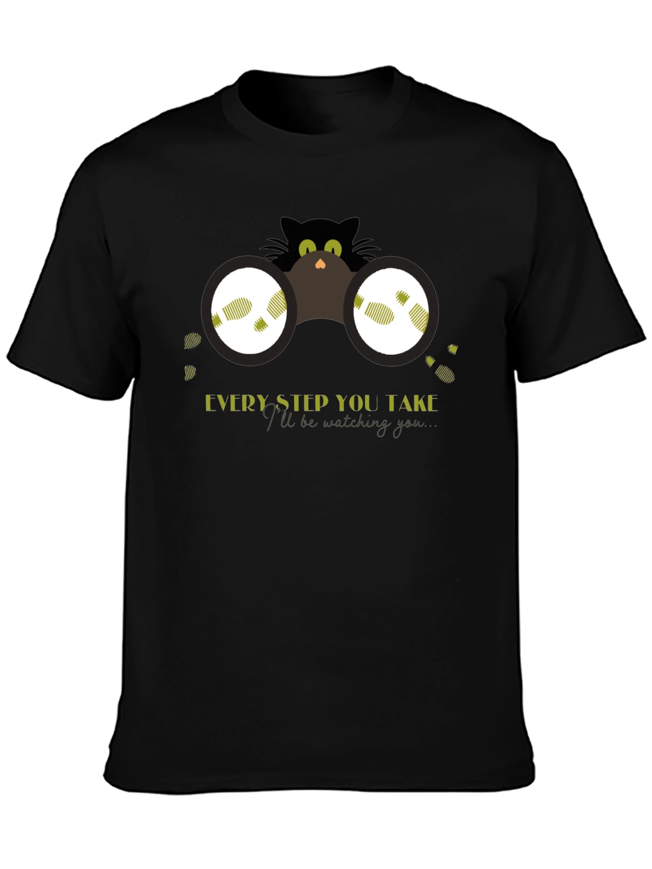 Spy Cat T-Shirt - Every Step You Take