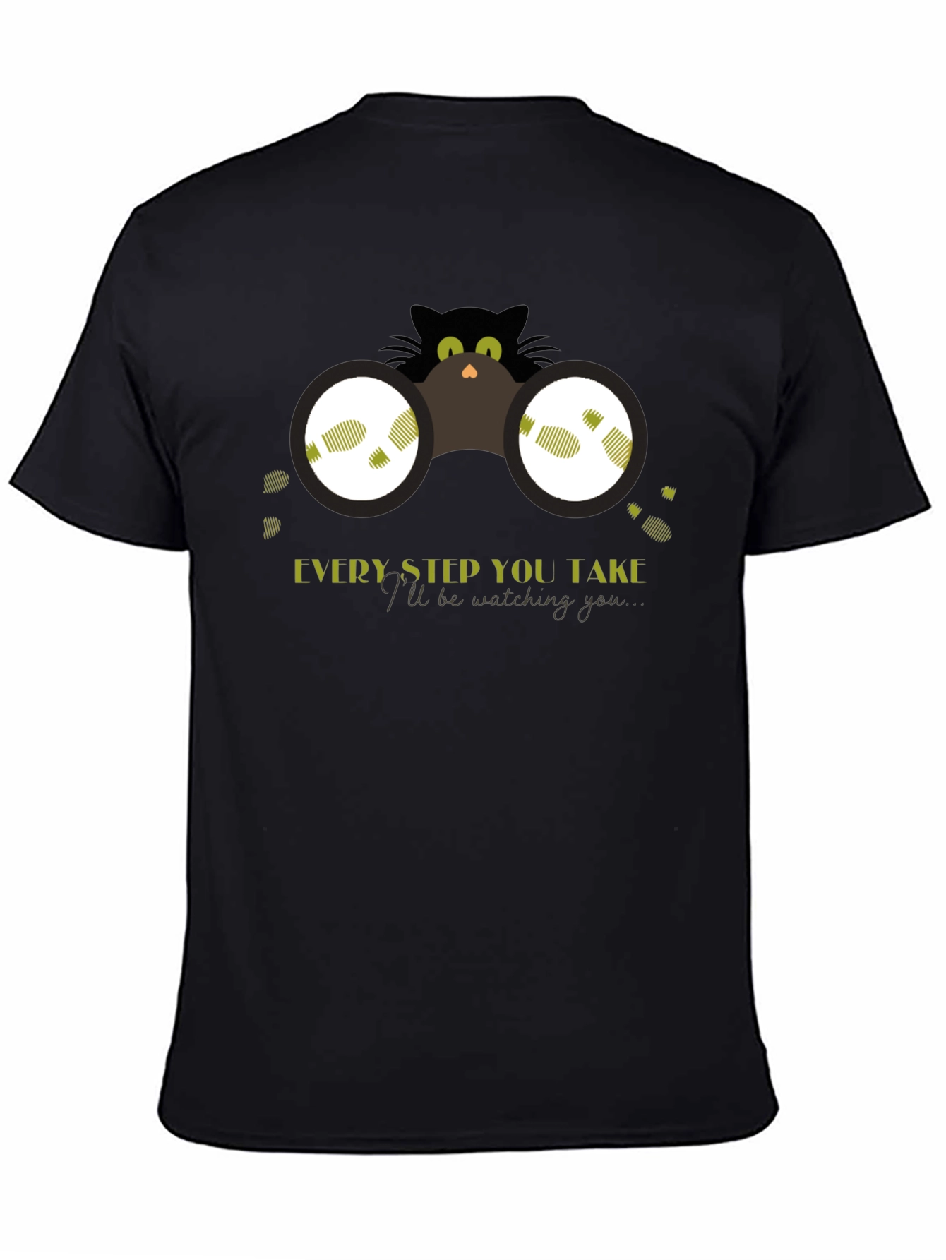 Spy Cat T-Shirt - Every Step You Take