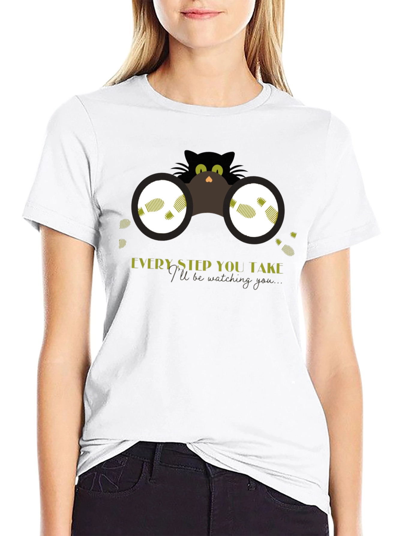 Spy Cat T-Shirt - Every Step You Take