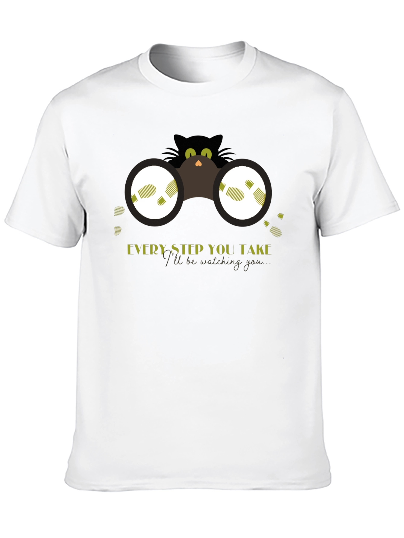 Spy Cat T-Shirt - Every Step You Take