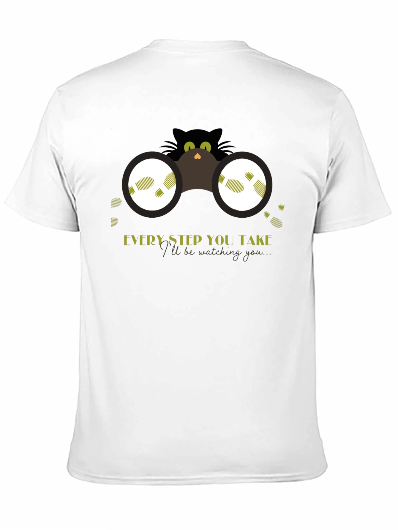 Spy Cat T-Shirt - Every Step You Take