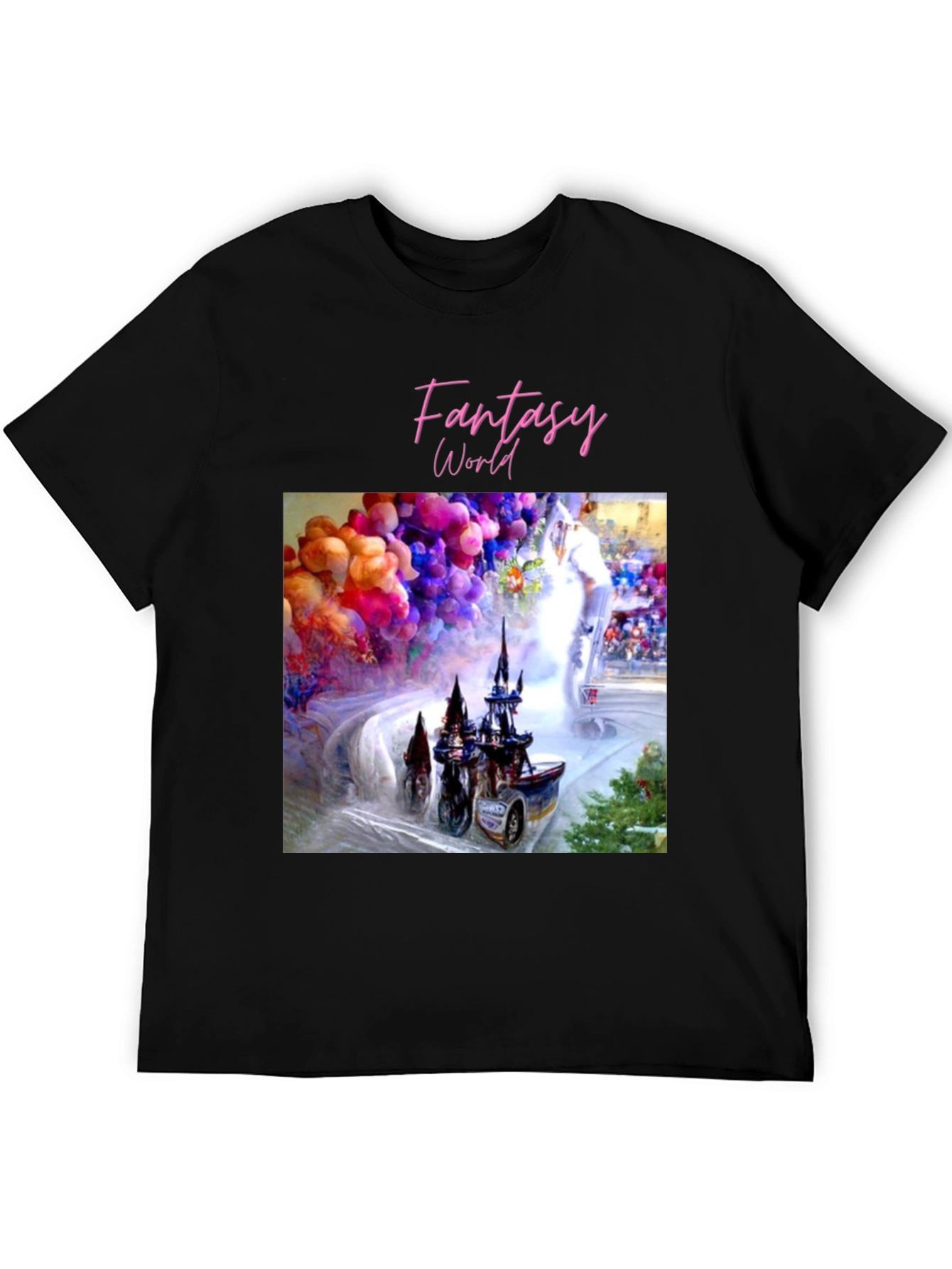 Fantasy World Graphic Tee - Unique Design