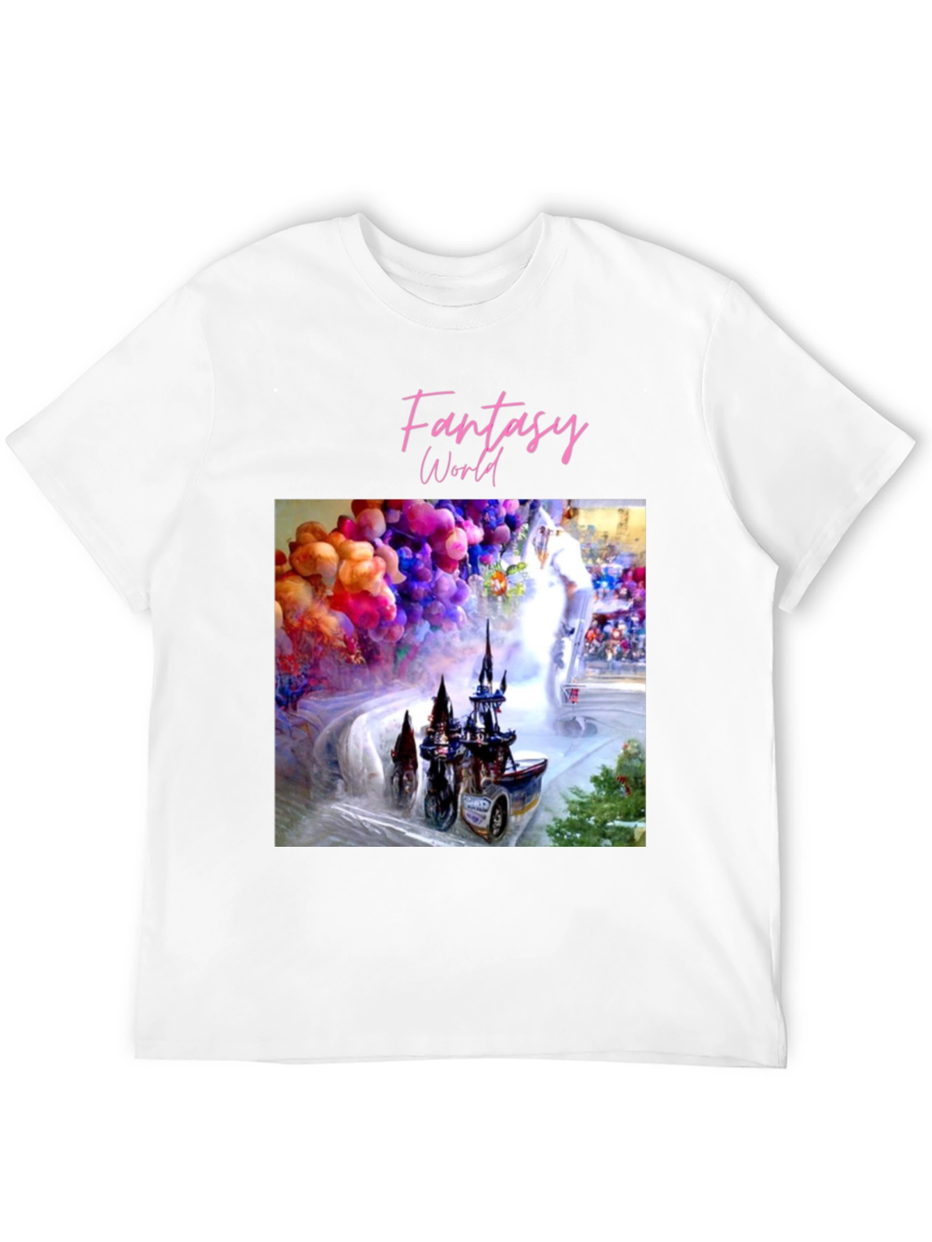 Fantasy World Graphic Tee - Unique Design