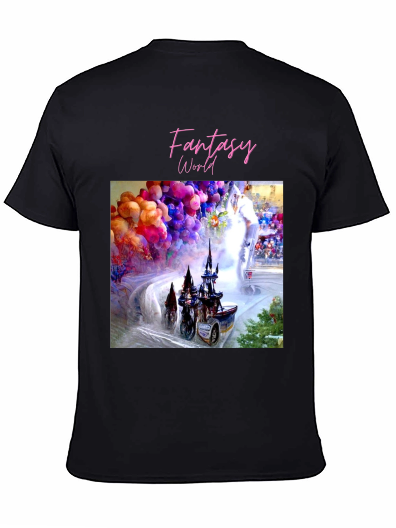 Fantasy World Graphic Tee - Unique Design
