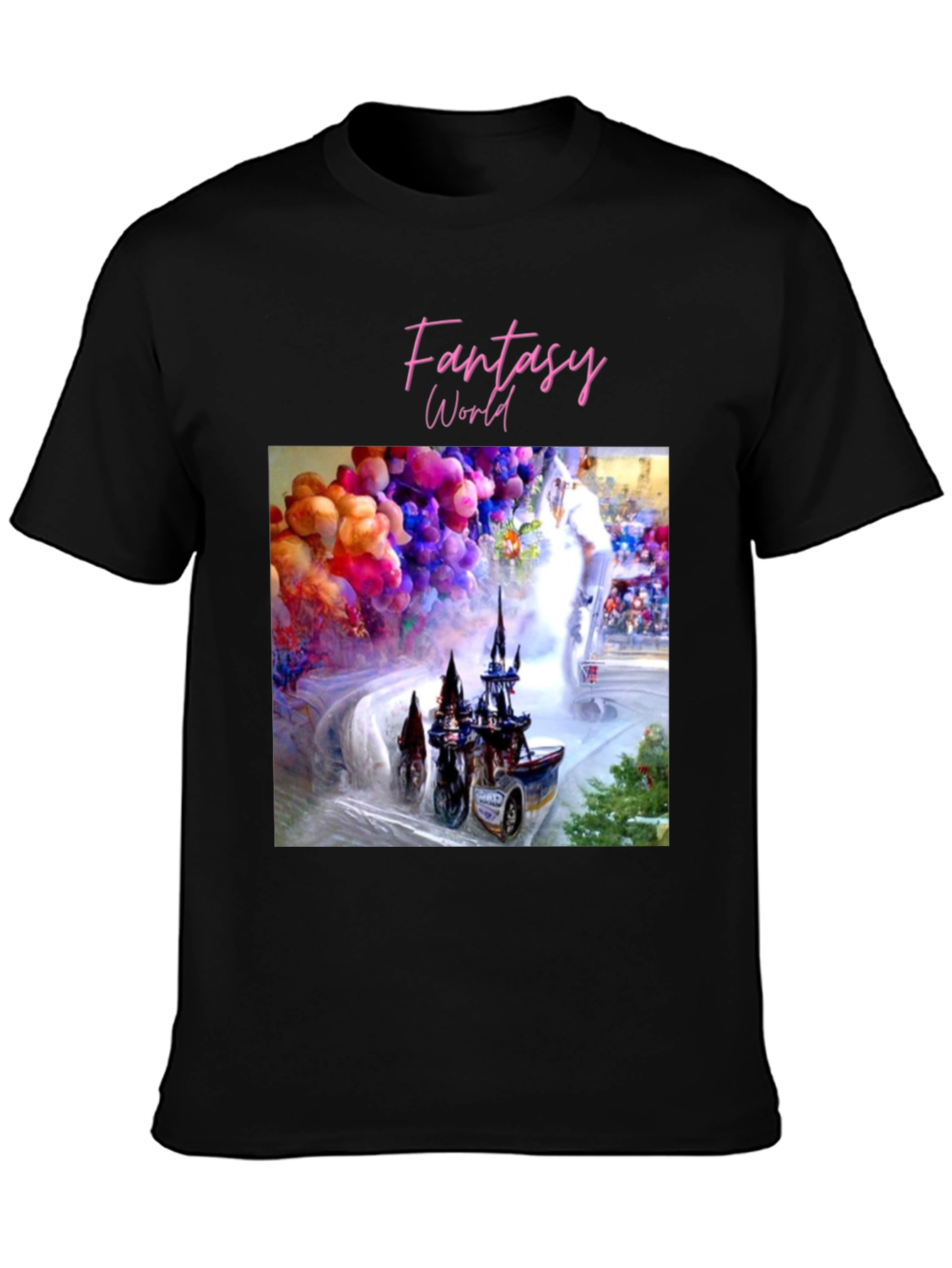 Fantasy World Graphic Tee - Unique Design