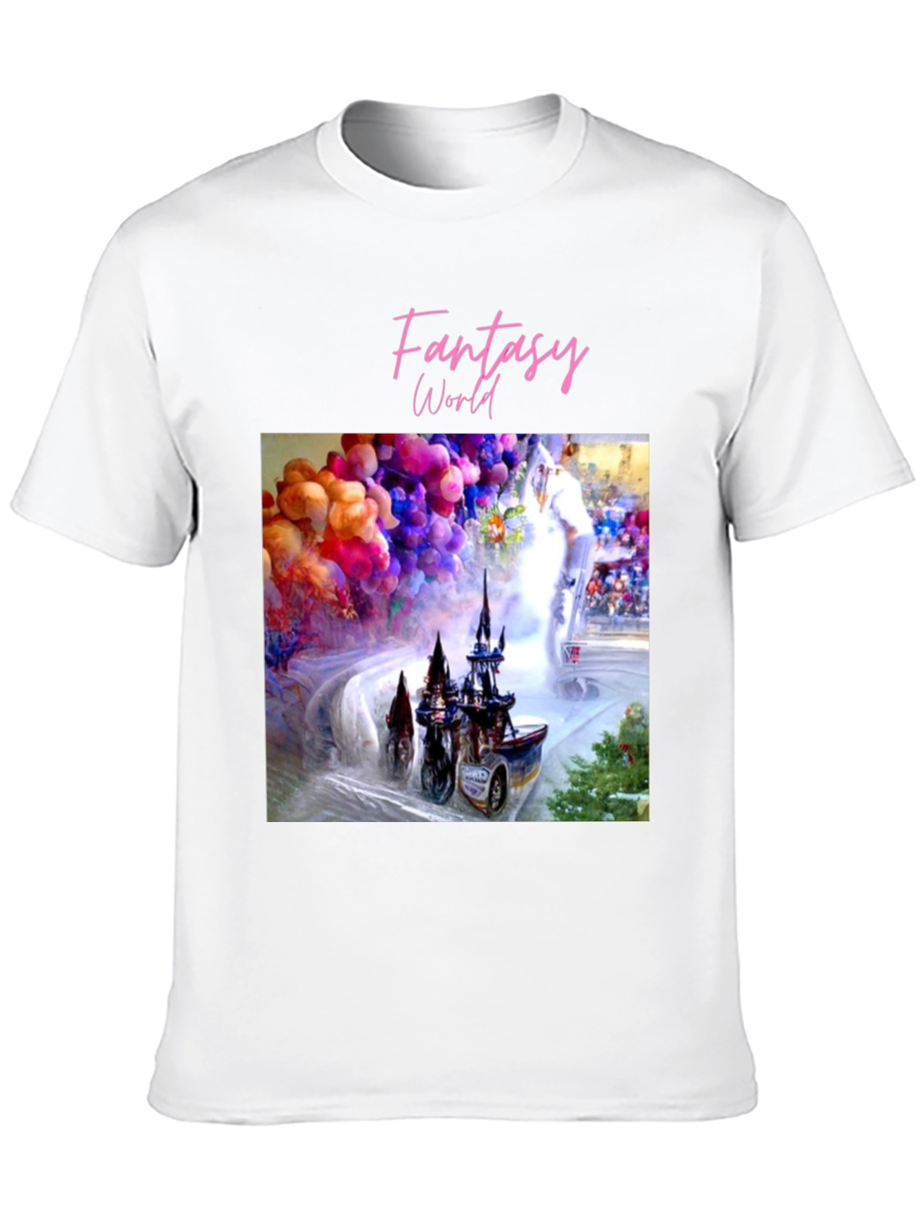 Fantasy World Graphic Tee - Unique Design
