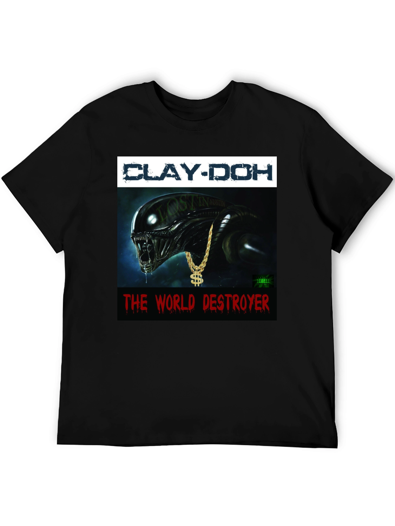 Clay-Doh The World Destroyer Graphic T-Shirt