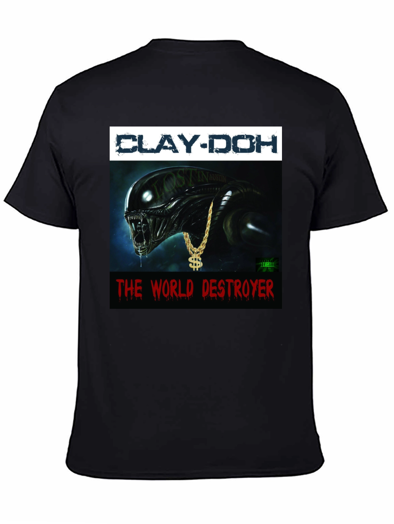 Clay-Doh The World Destroyer Graphic T-Shirt