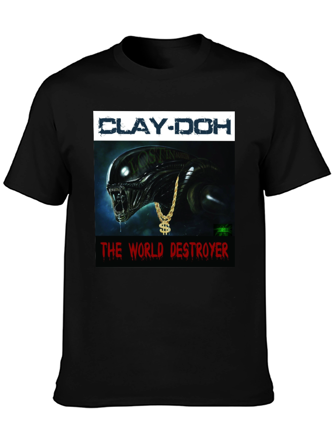 Clay-Doh The World Destroyer Graphic T-Shirt
