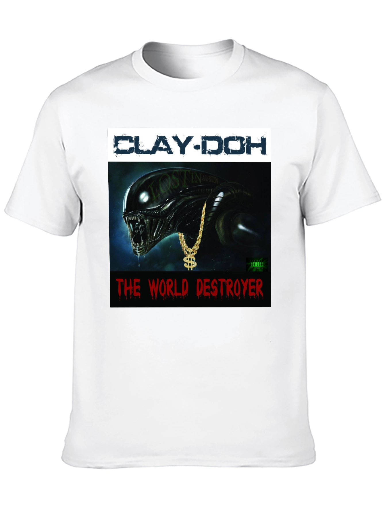 Clay-Doh The World Destroyer Graphic T-Shirt