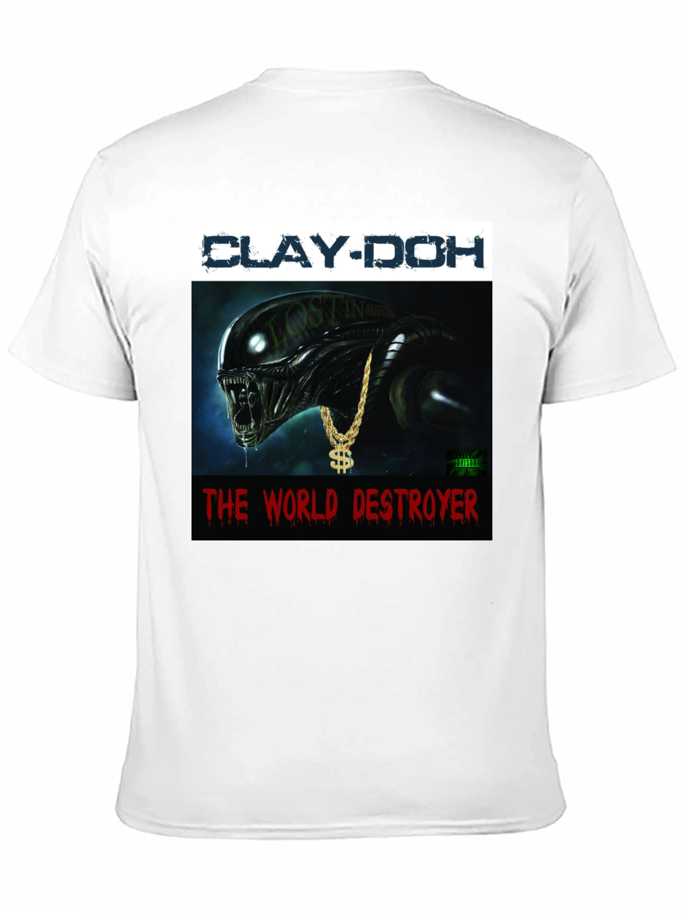 Clay-Doh The World Destroyer Graphic T-Shirt