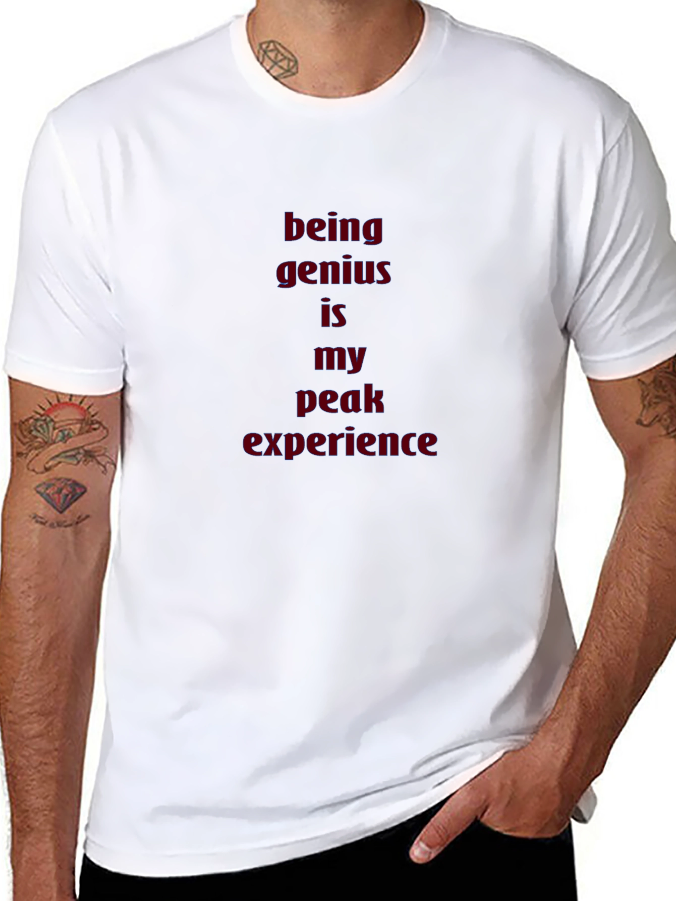 Genius Peak Experience Graphic Tee