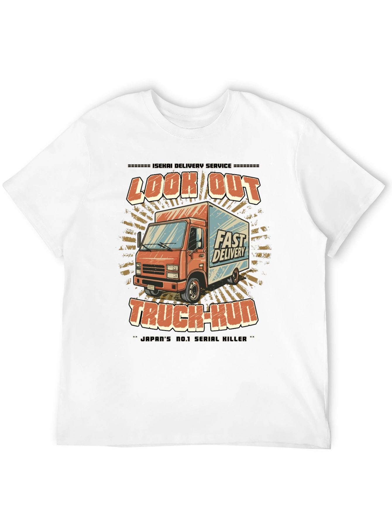 Isekai Delivery Service Graphic Tee