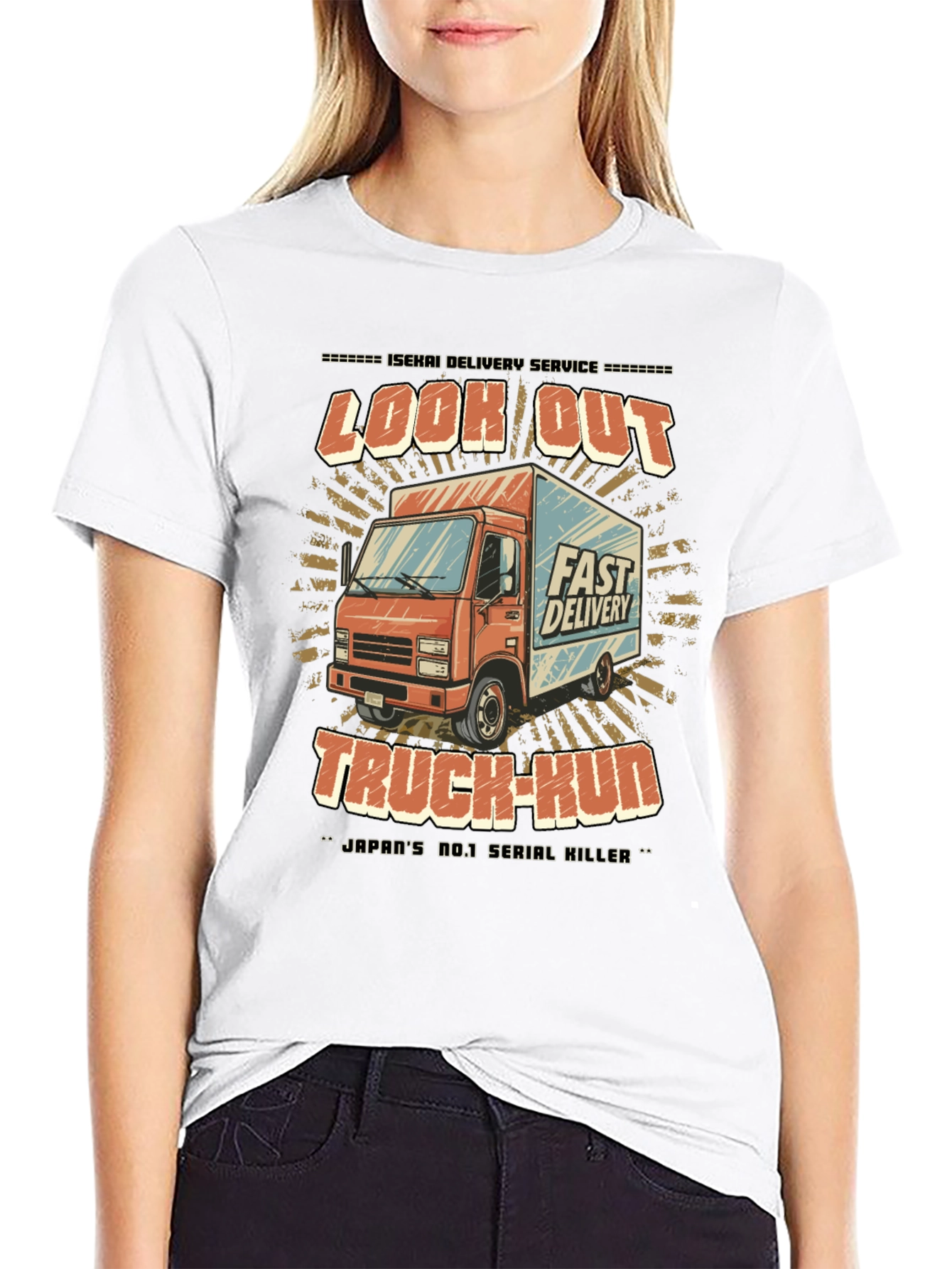 Isekai Delivery Service Graphic Tee
