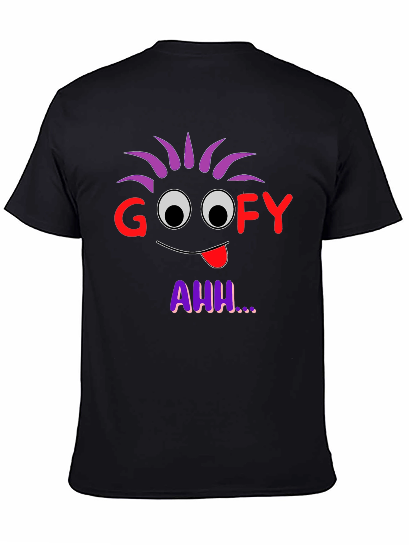 Goofy Ahh Graphic Tee - Black