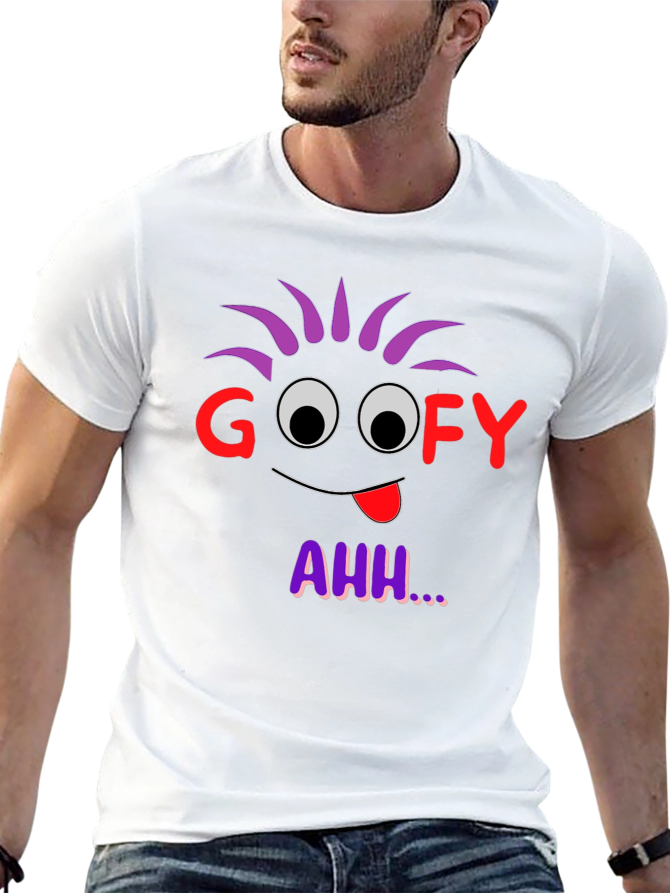 Goofy Ahh Graphic Tee - Black