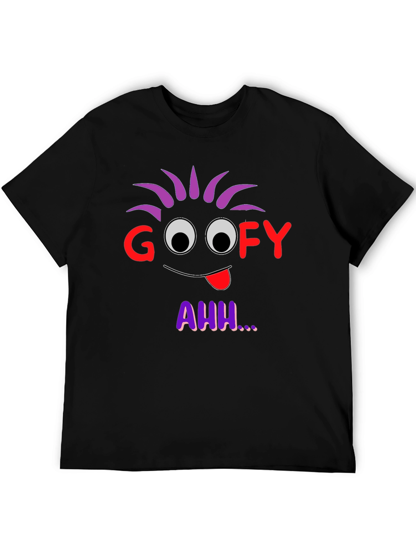 Goofy Ahh Graphic Tee - Black