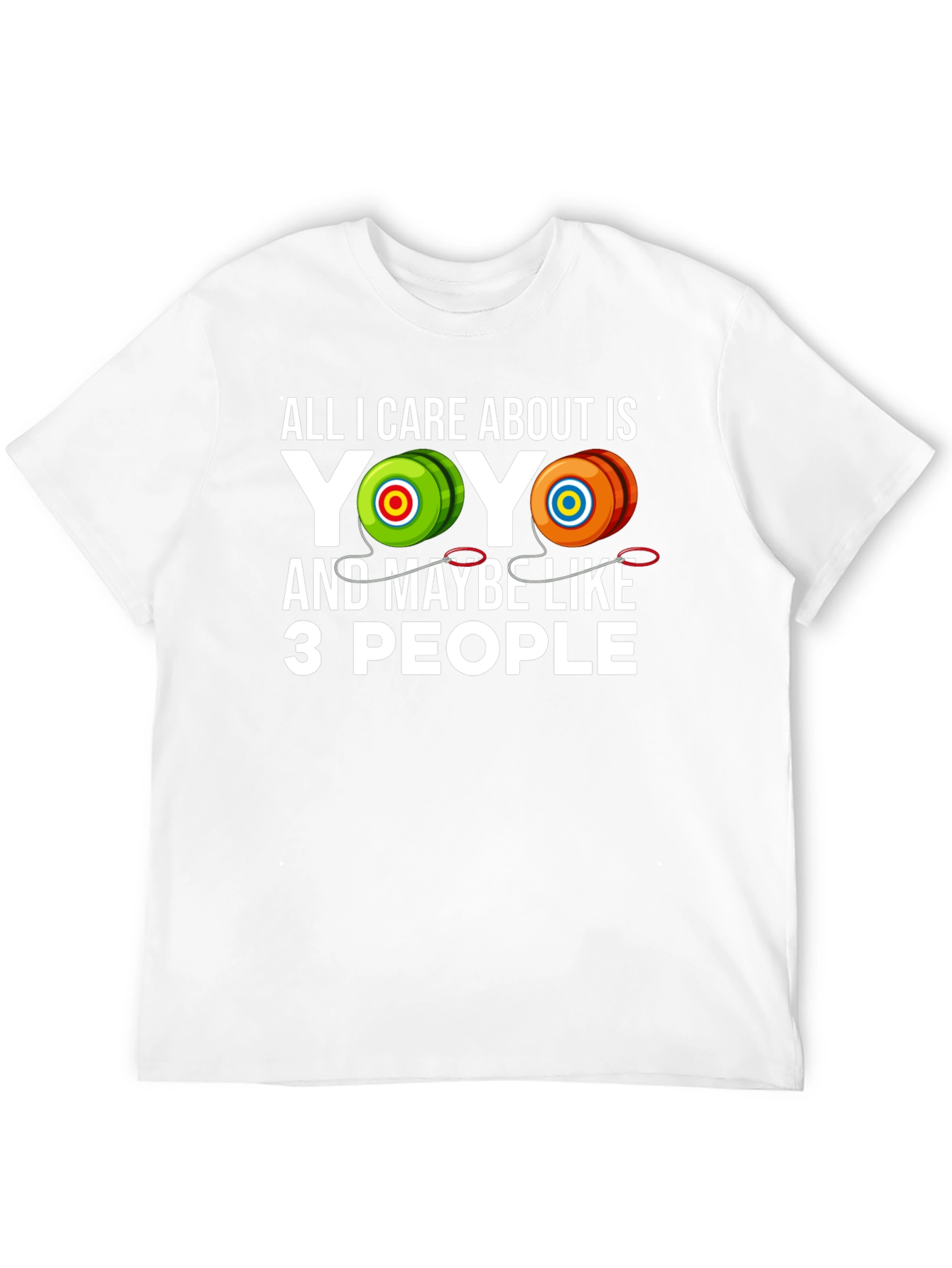 Yo-Yo Lover T-Shirt: All I Care About Is Yo-Yo!