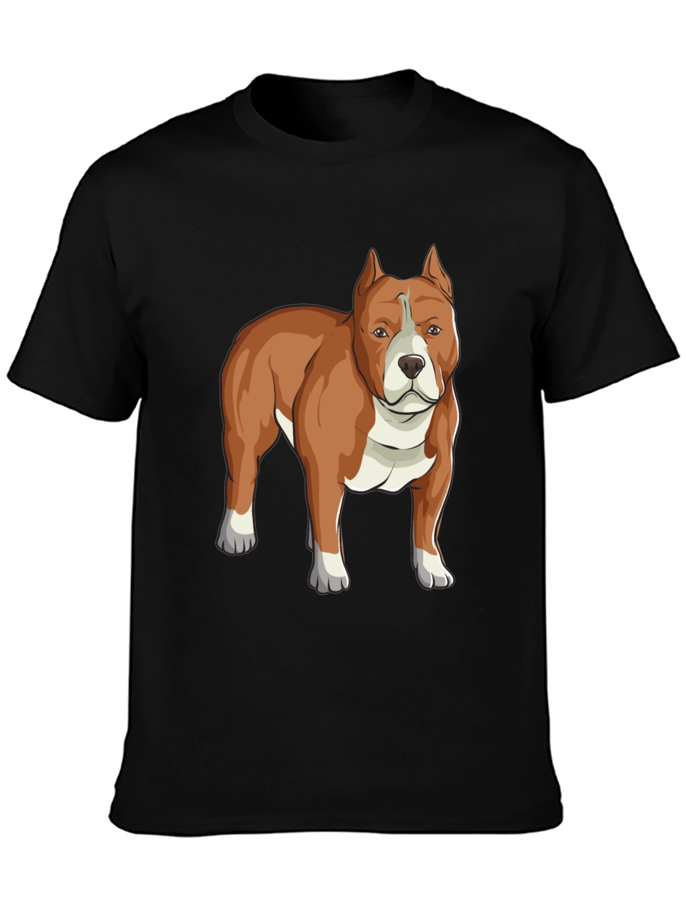 Pitbull Graphic Tee - Cool Dog Lover T-Shirt