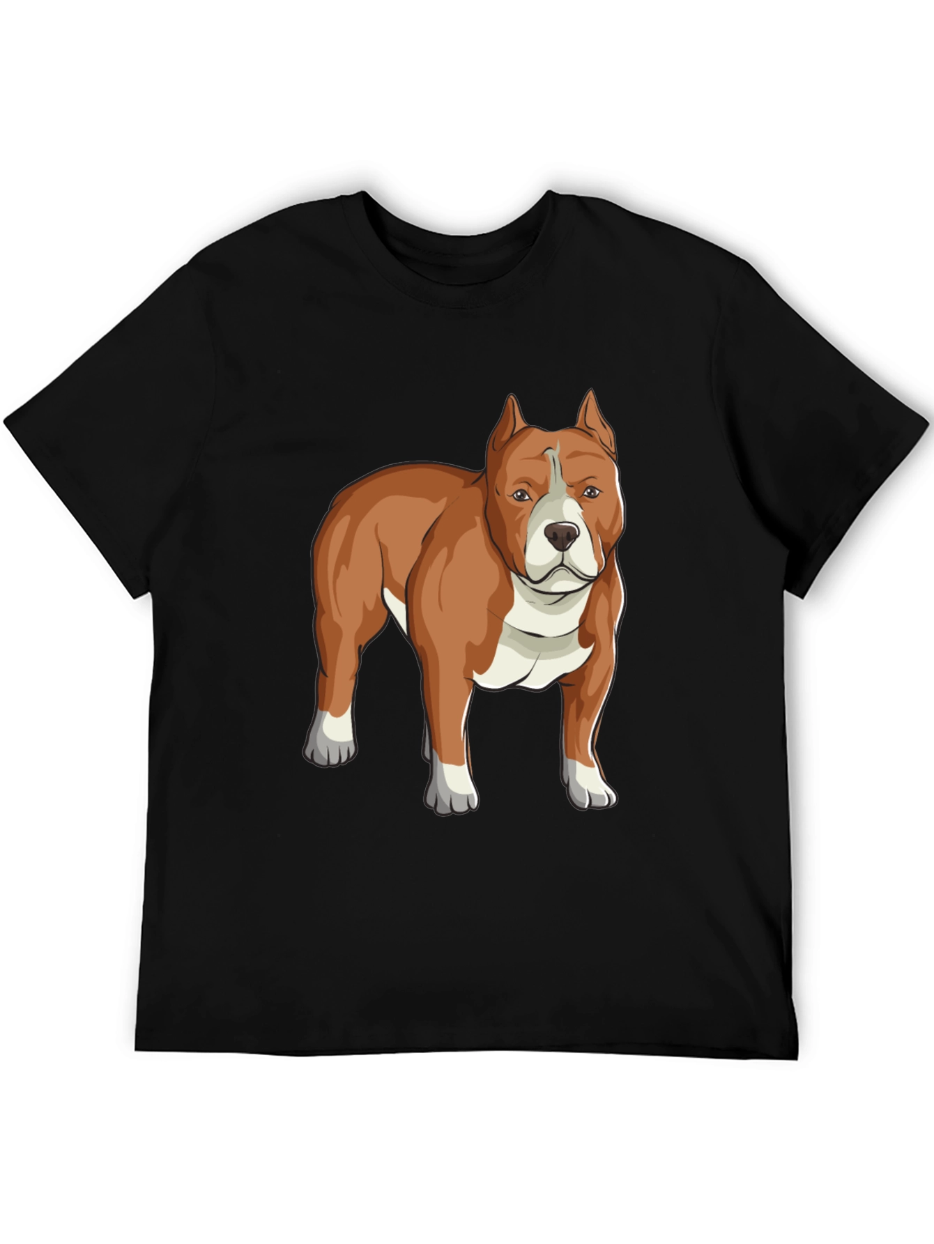 Pitbull Graphic Tee - Cool Dog Lover T-Shirt