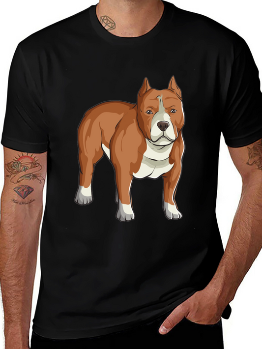 Pitbull Graphic Tee - Cool Dog Lover T-Shirt