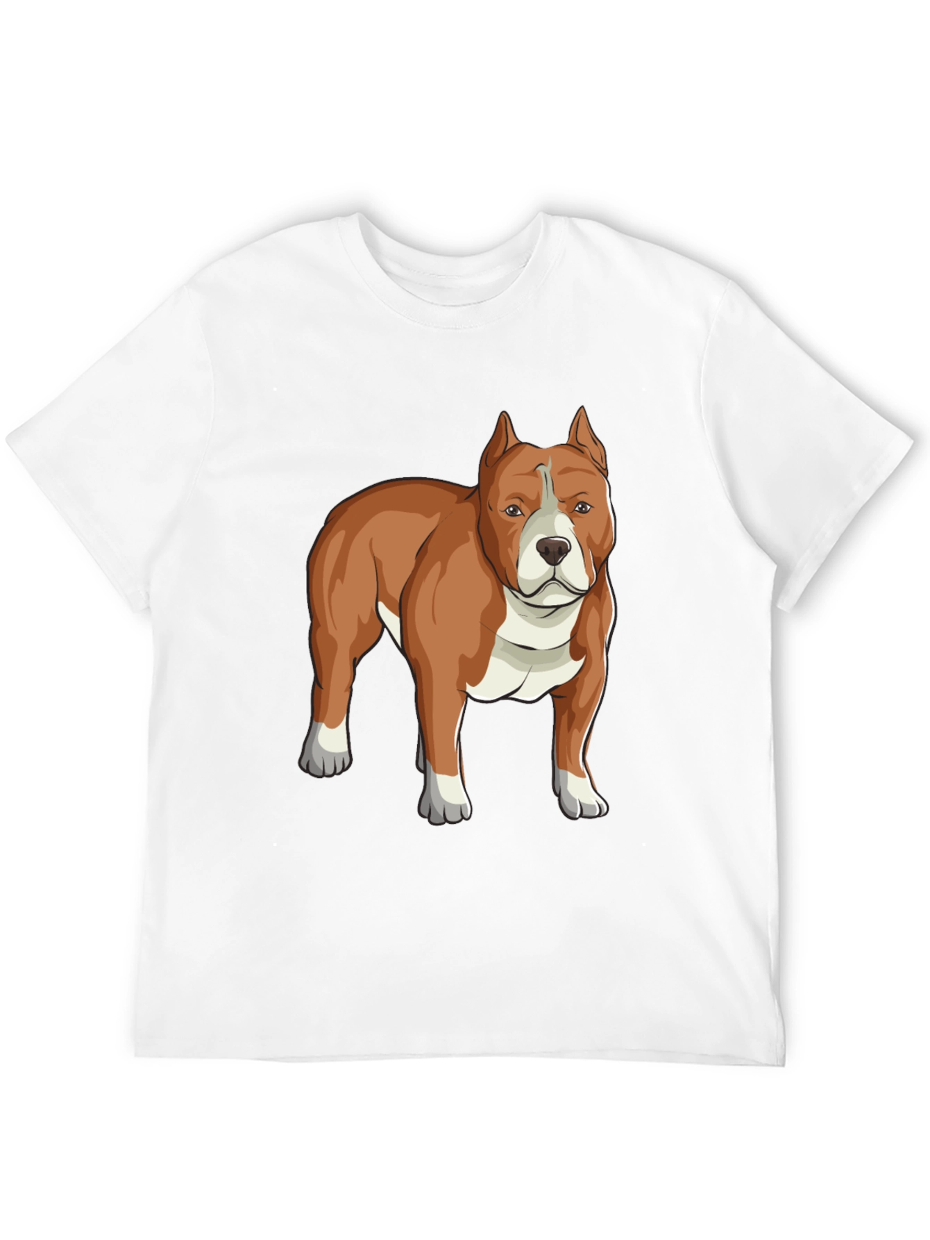 Pitbull Graphic Tee - Cool Dog Lover T-Shirt