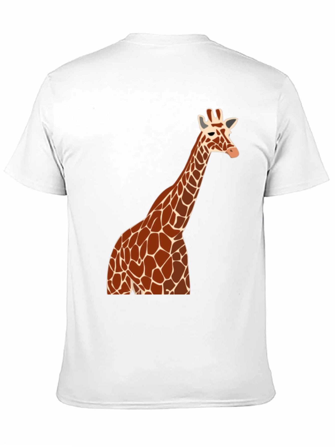 Giraffe Graphic Tee - Mens Black T-Shirt