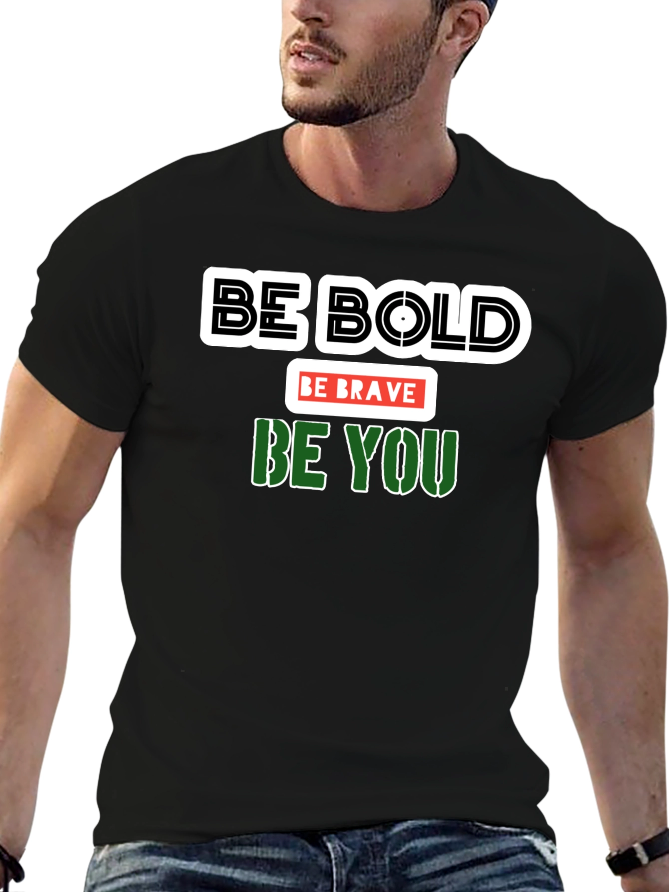 Be Bold Be Brave Be You Graphic Tee