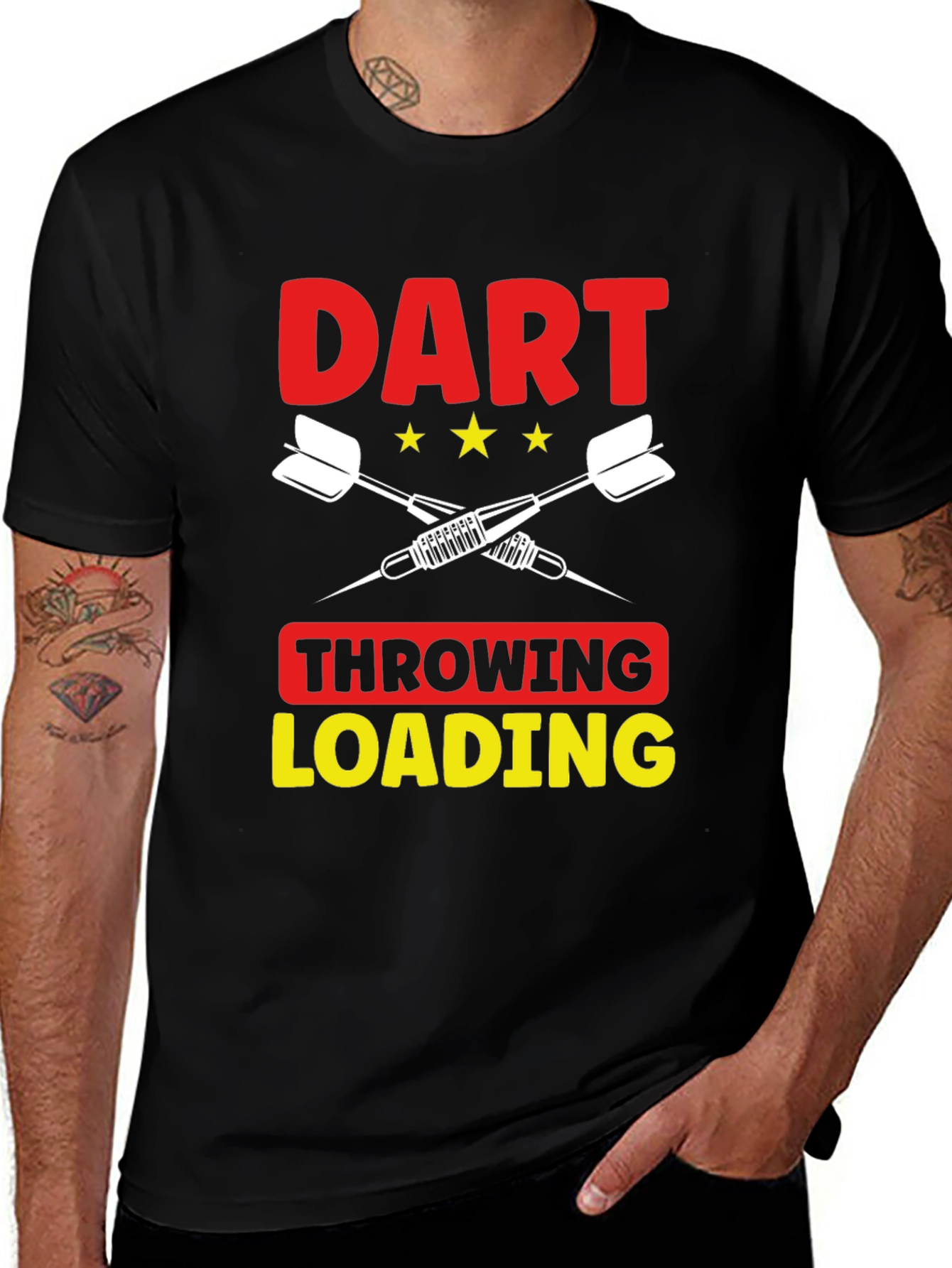 Dart Throwing Loading T-Shirt