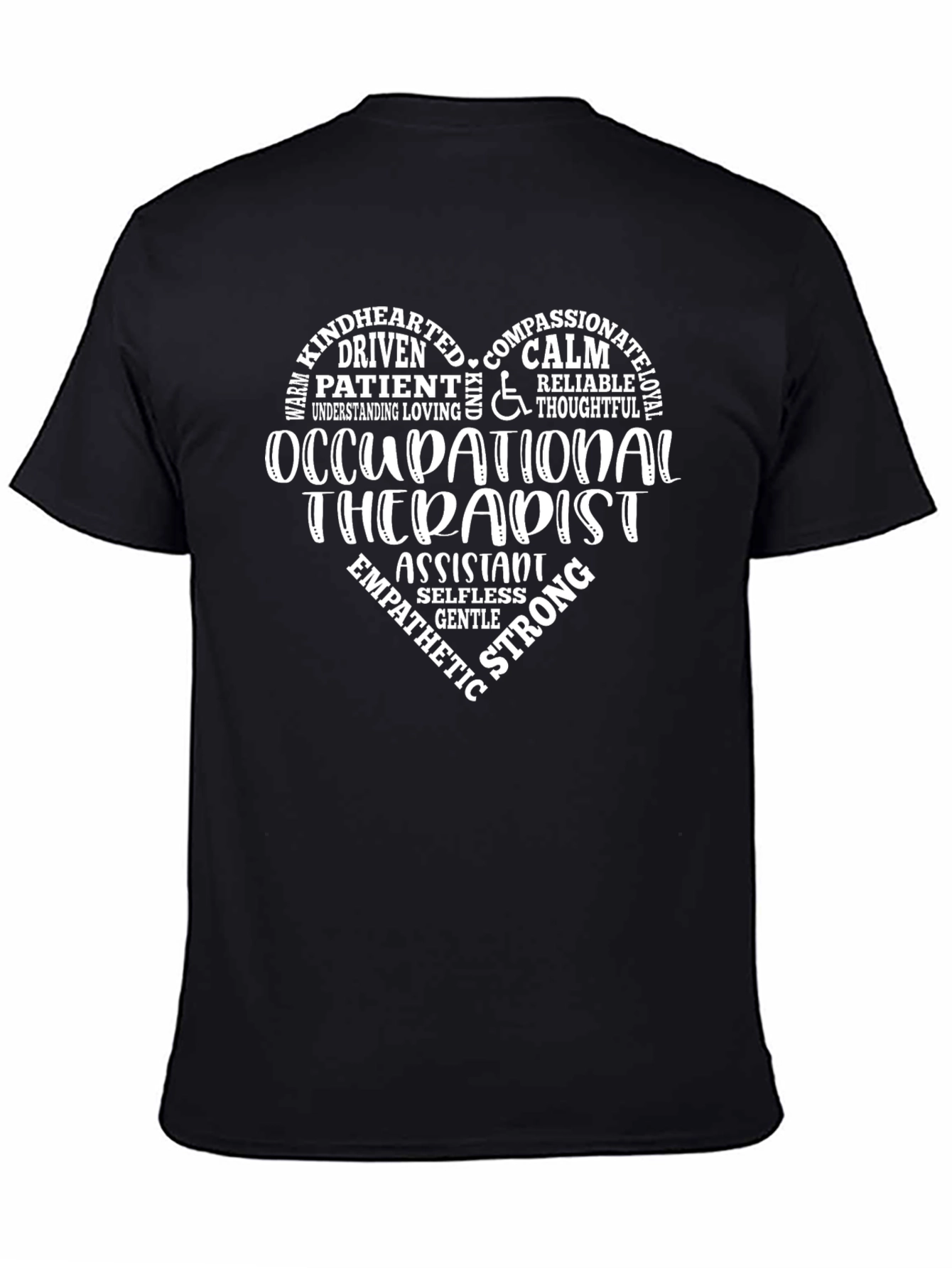 Occupational Therapist Assistant T-Shirt - Heart Design