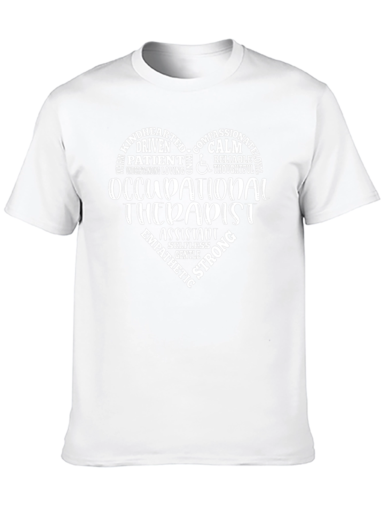 Occupational Therapist Assistant T-Shirt - Heart Design