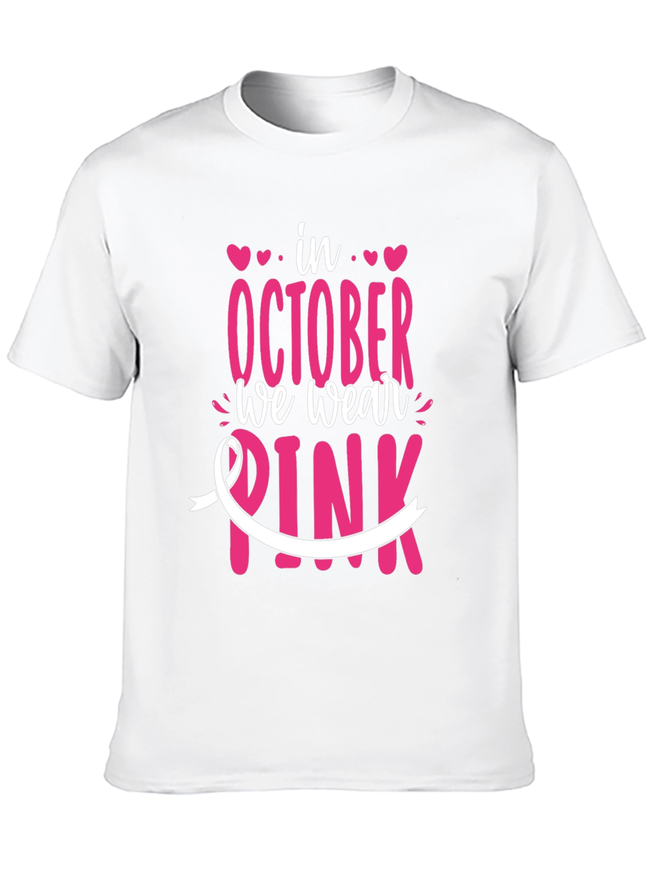 October We Wear Pink T-Shirt