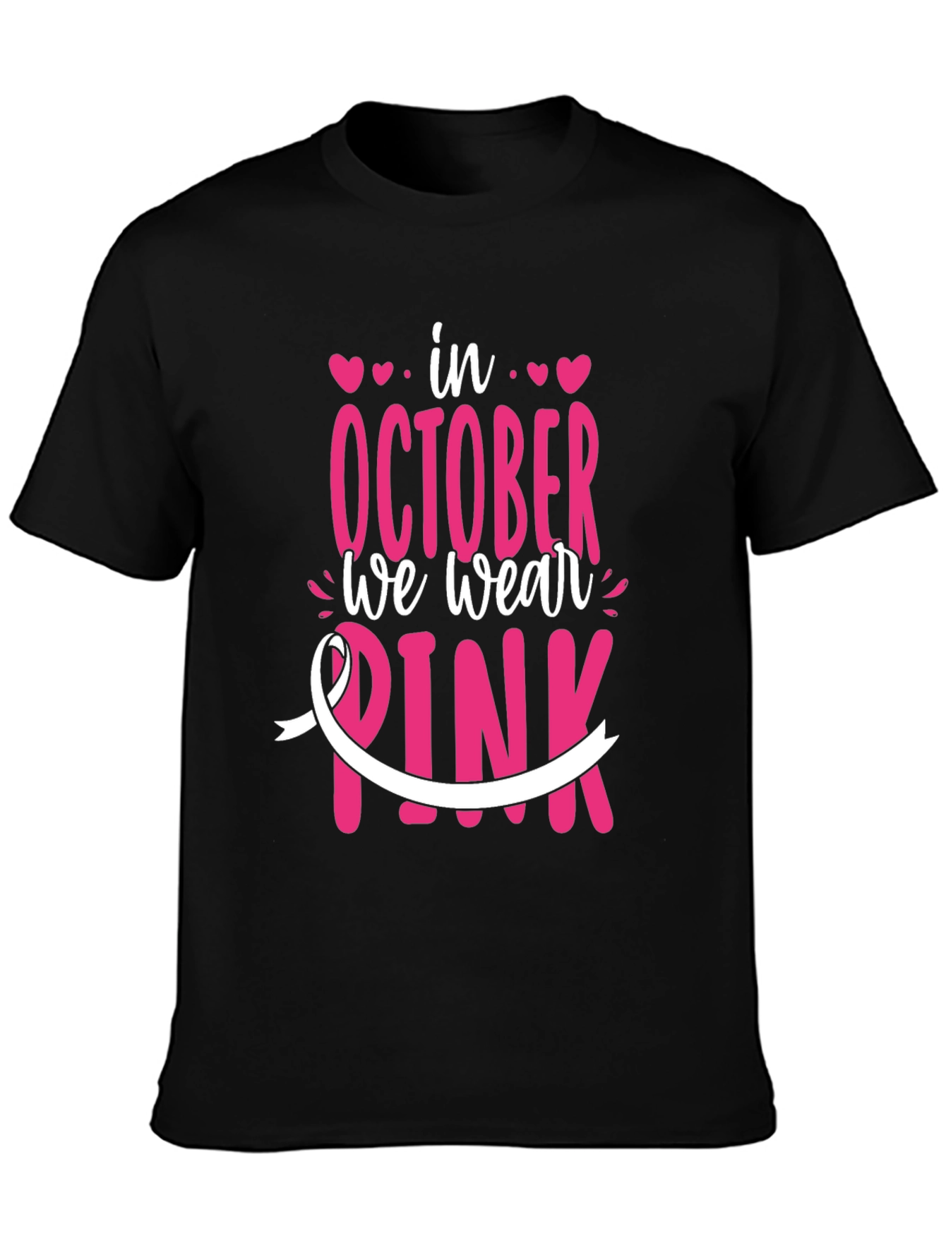 October We Wear Pink T-Shirt