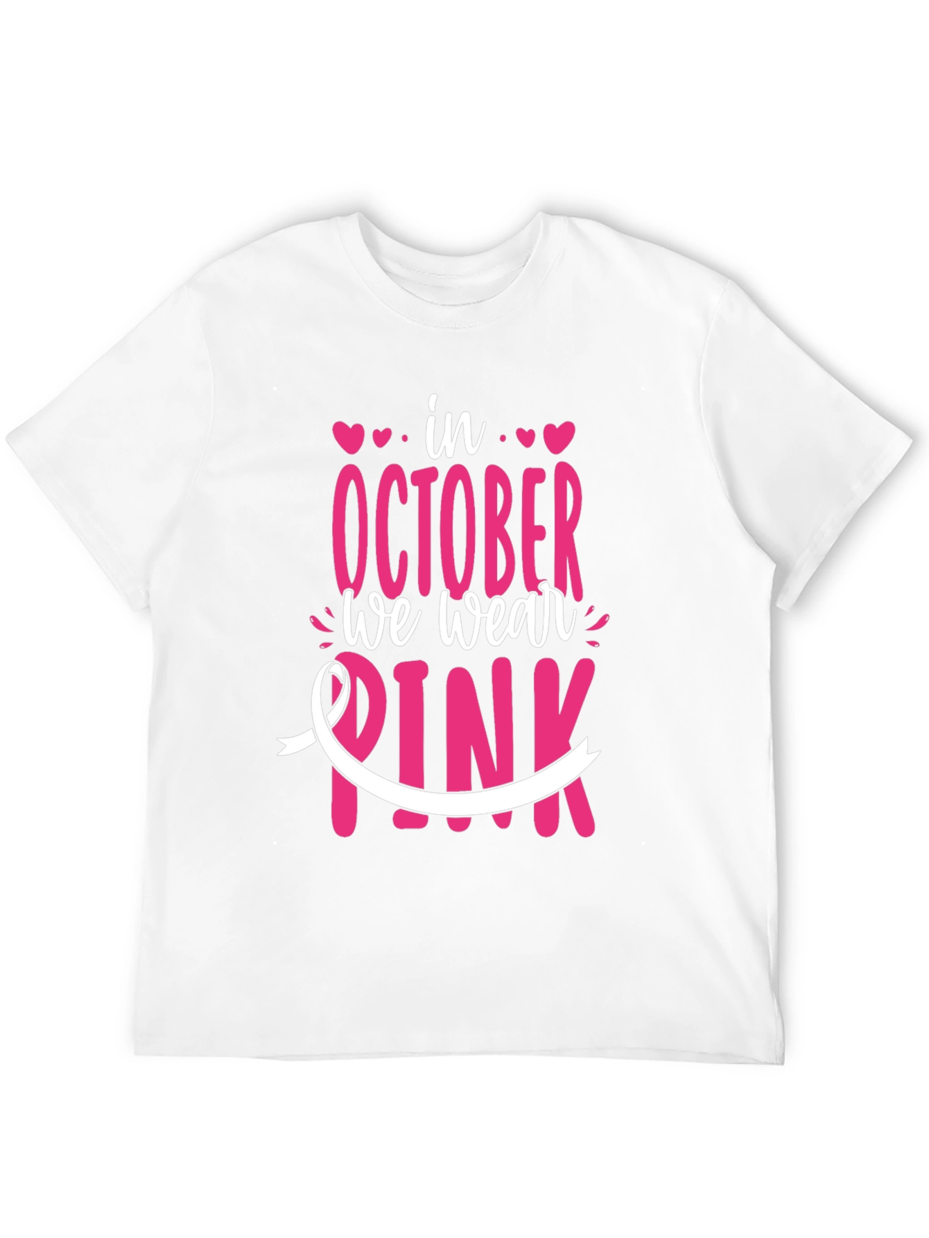 October We Wear Pink T-Shirt