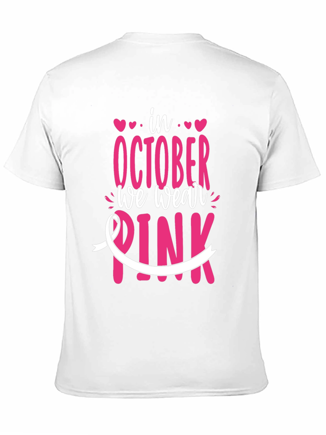 October We Wear Pink T-Shirt