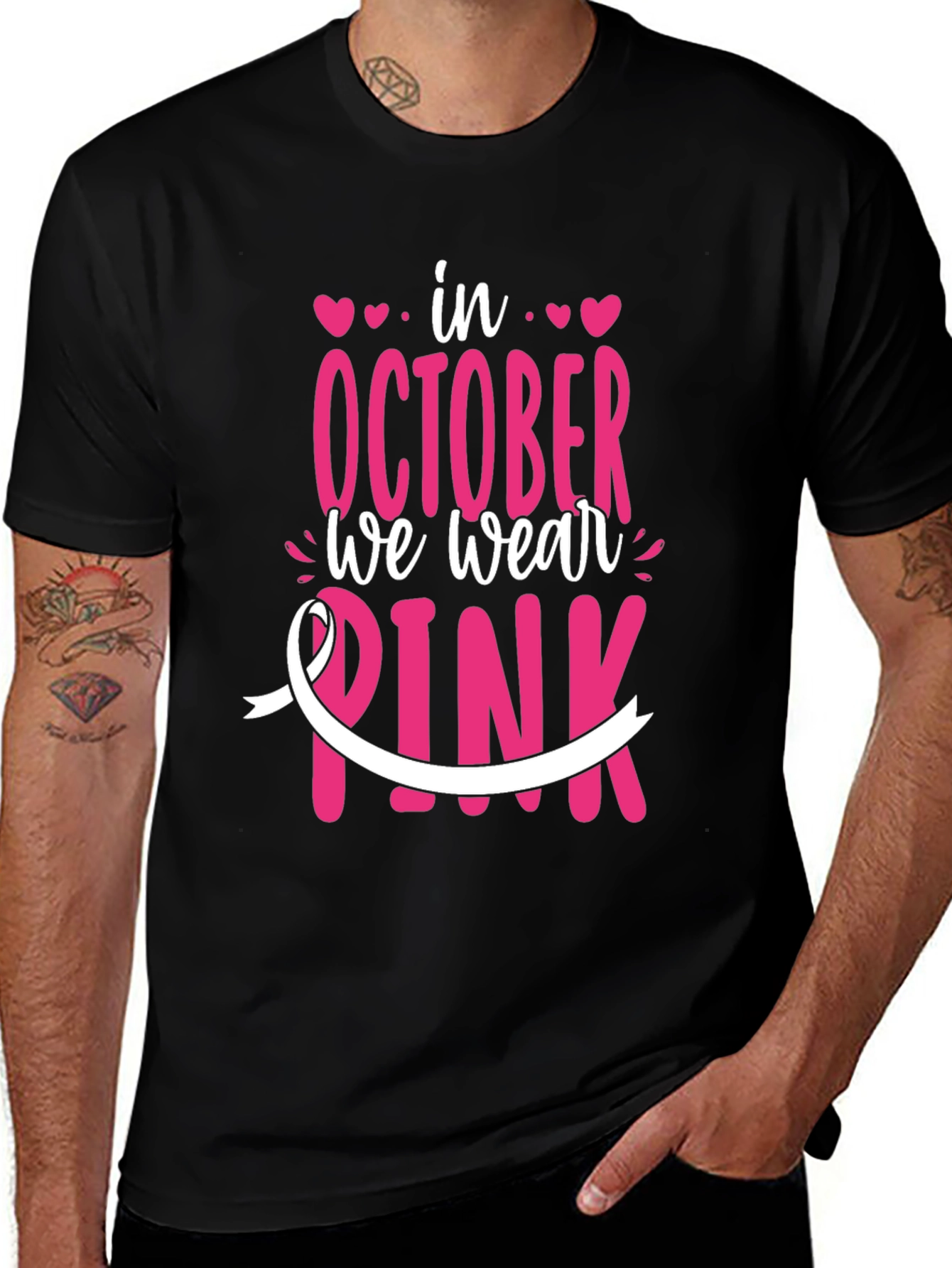 October We Wear Pink T-Shirt