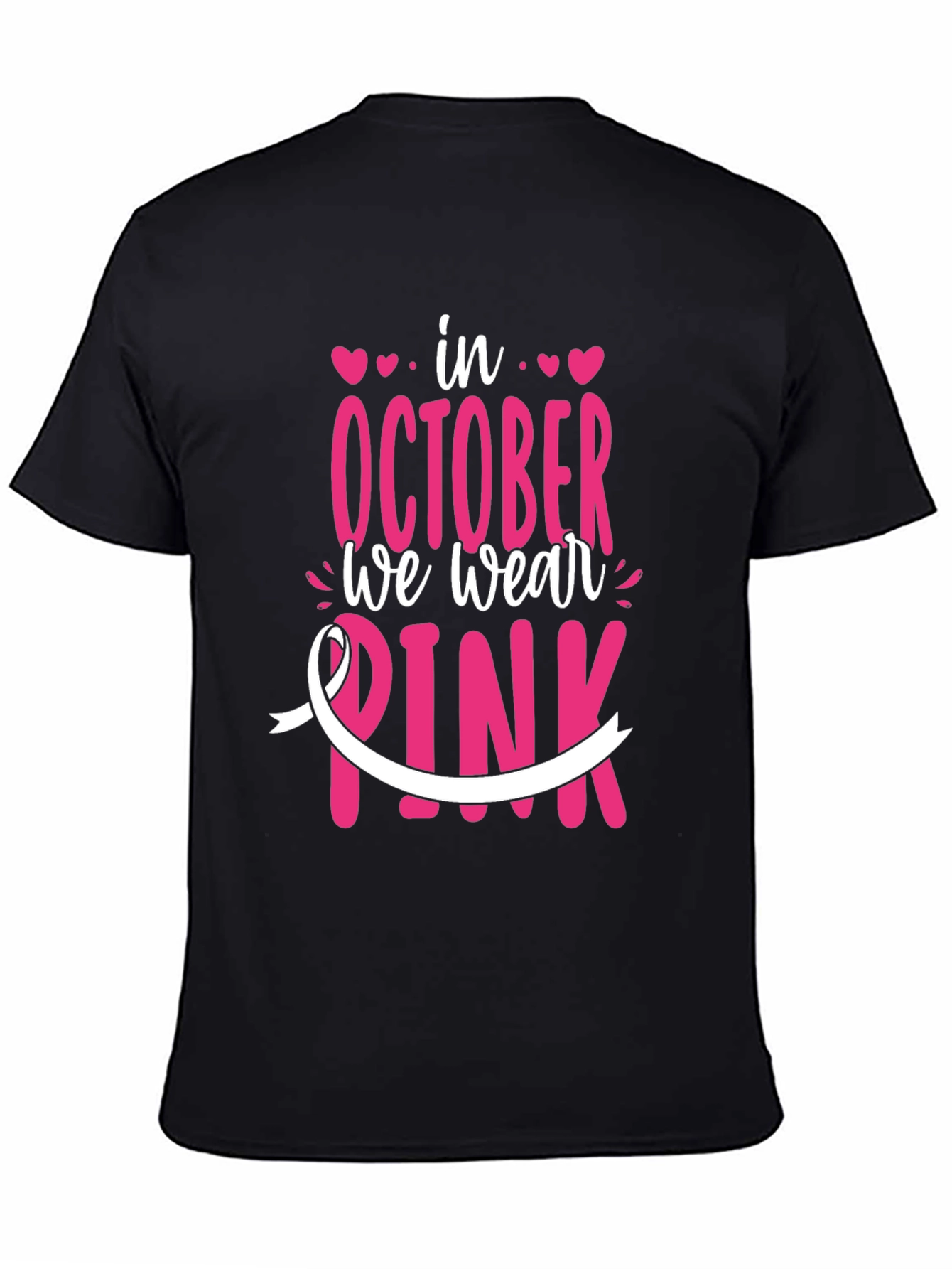 October We Wear Pink T-Shirt