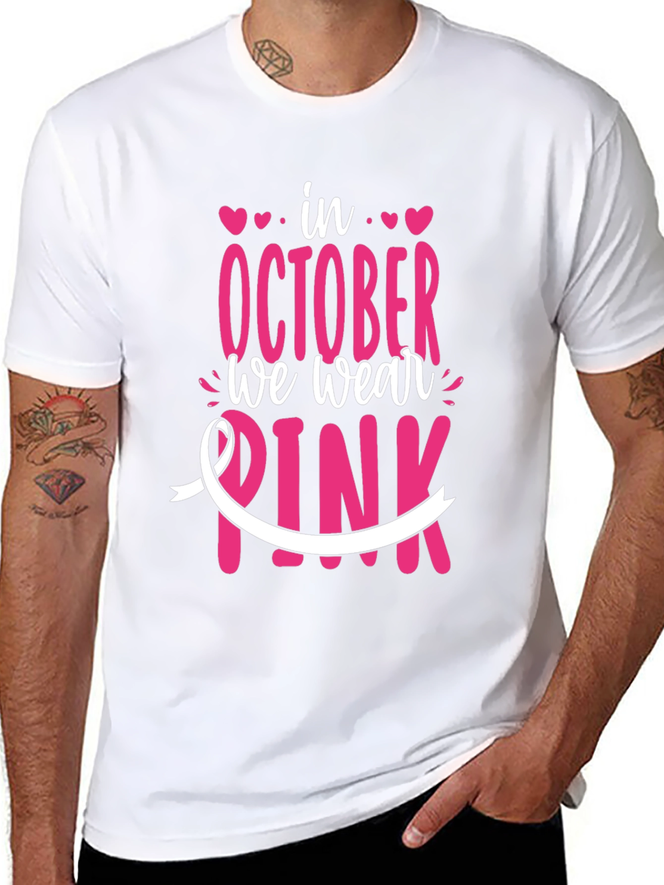 October We Wear Pink T-Shirt