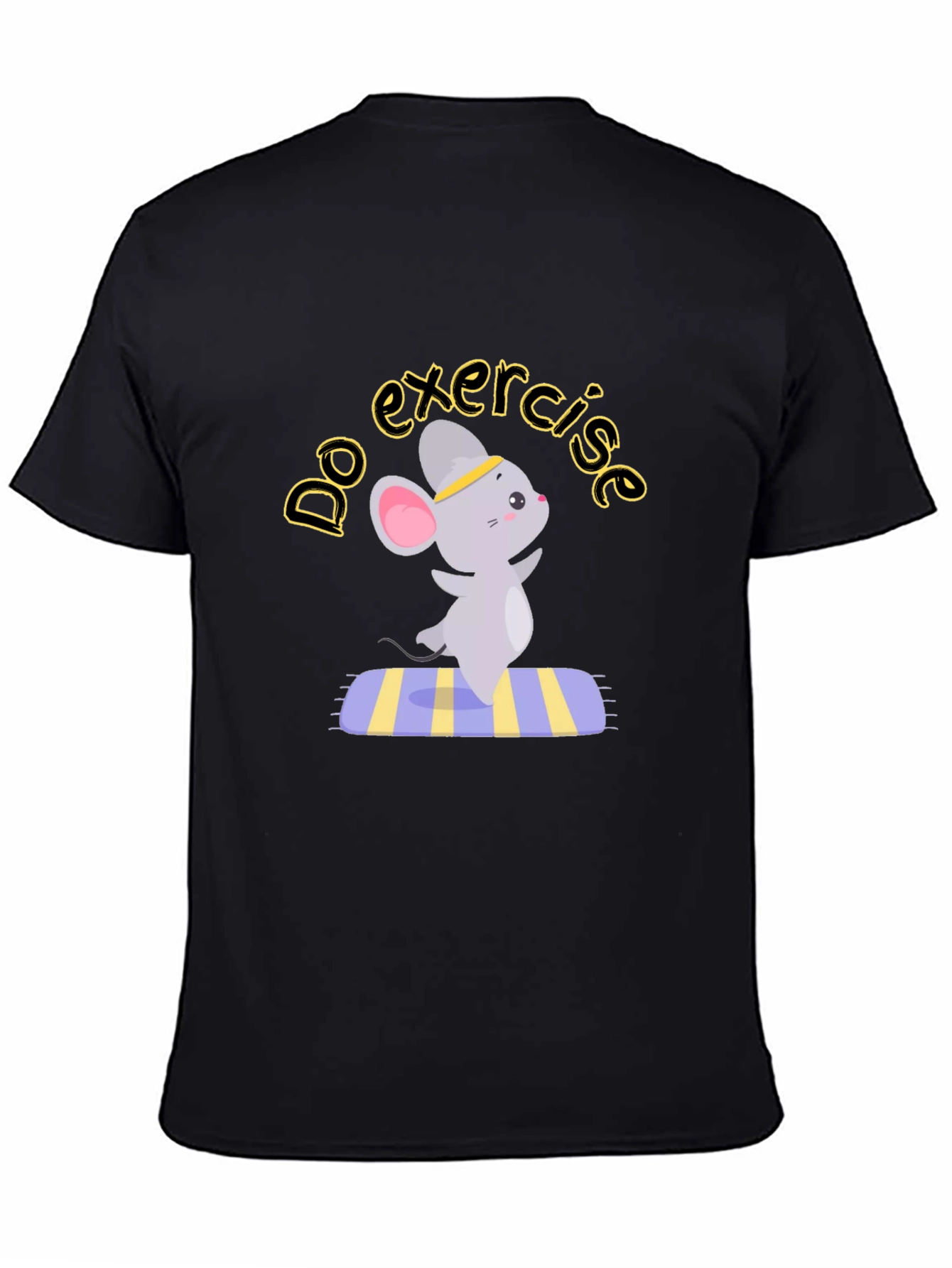 Exercise Mouse Graphic Tee