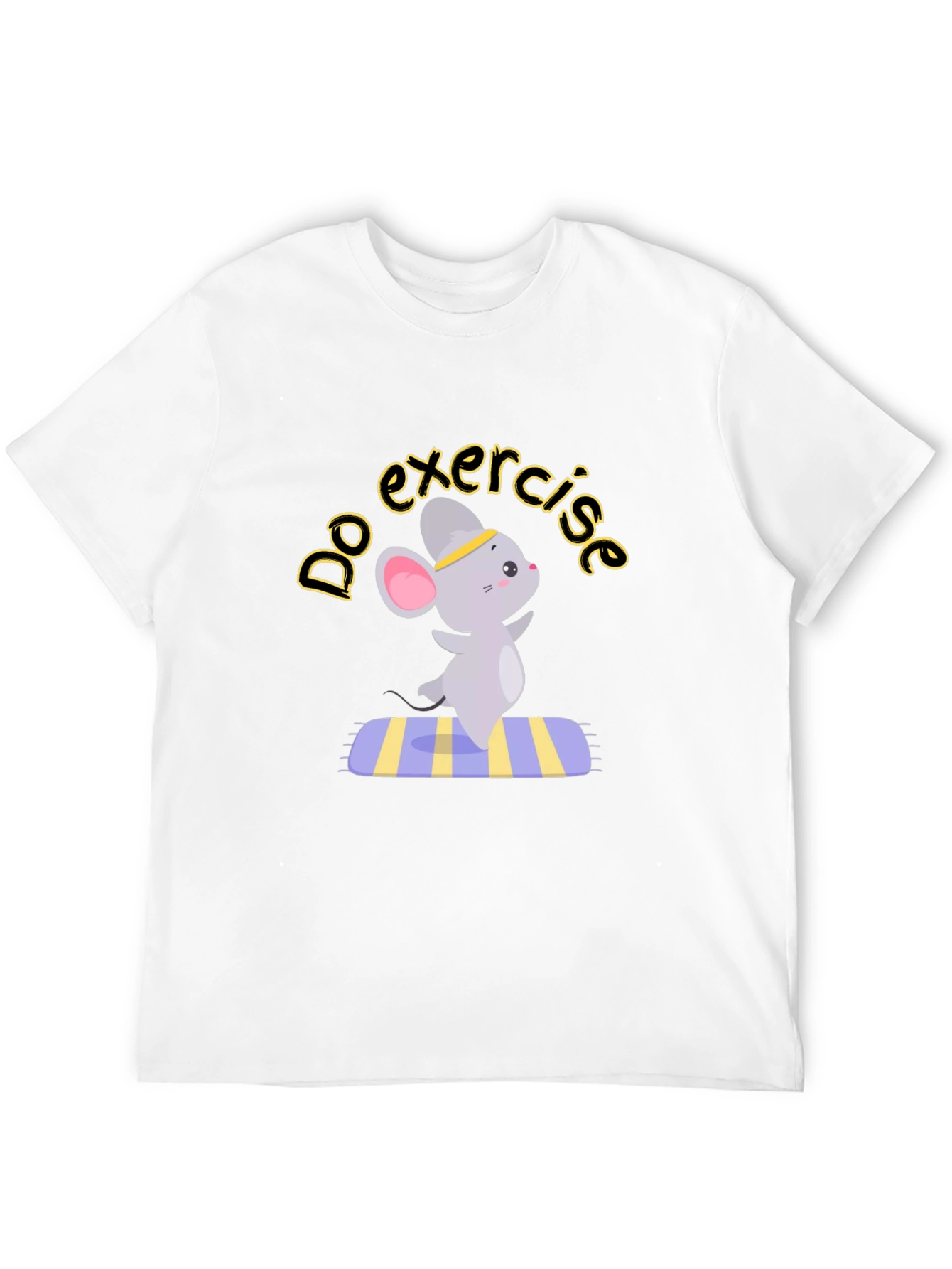 Exercise Mouse Graphic Tee