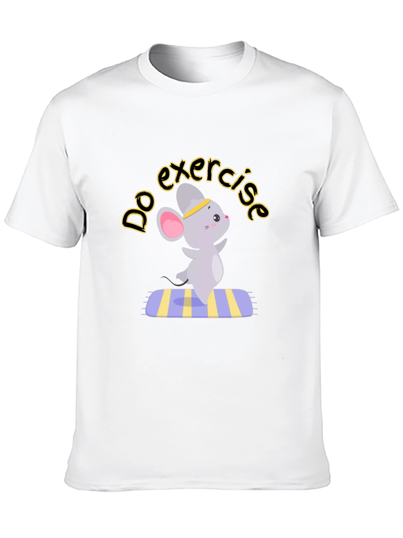 Exercise Mouse Graphic Tee