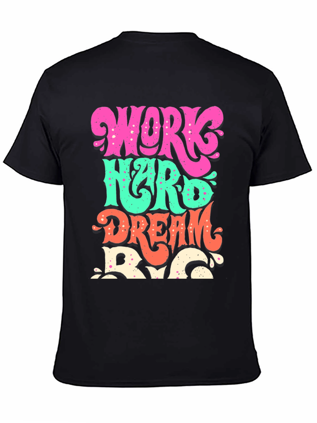 Work Hard Dream Big Graphic Tee