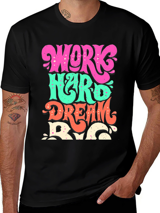 Work Hard Dream Big Graphic Tee