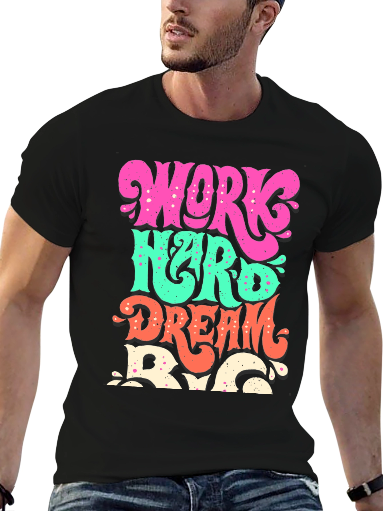 Work Hard Dream Big Graphic Tee