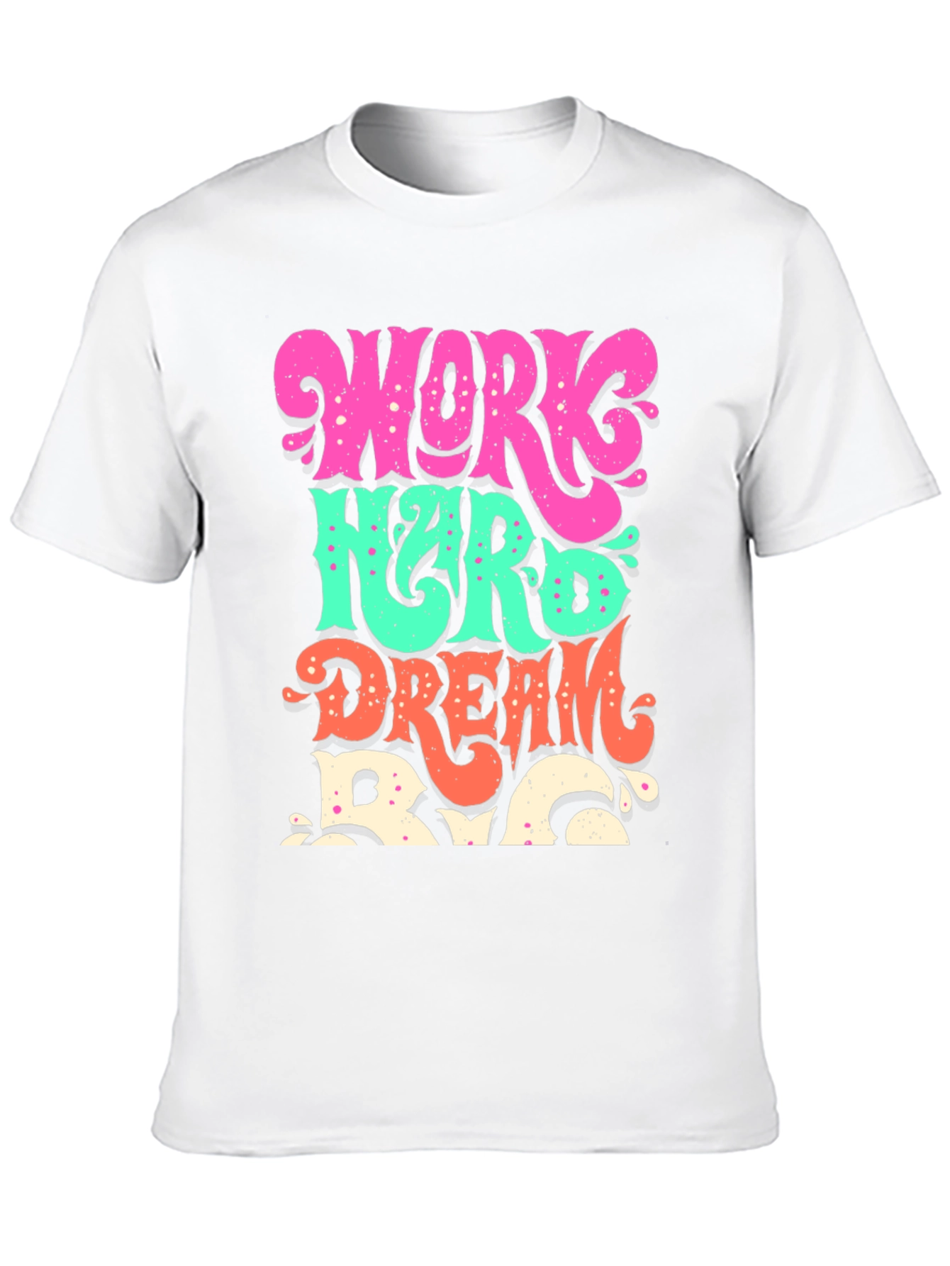 Work Hard Dream Big Graphic Tee