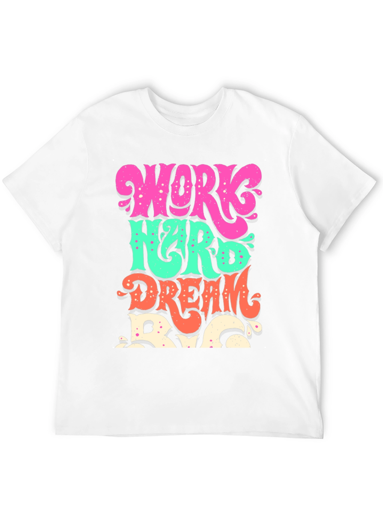 Work Hard Dream Big Graphic Tee