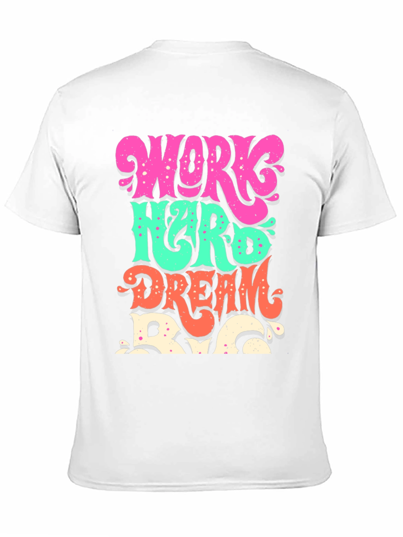 Work Hard Dream Big Graphic Tee