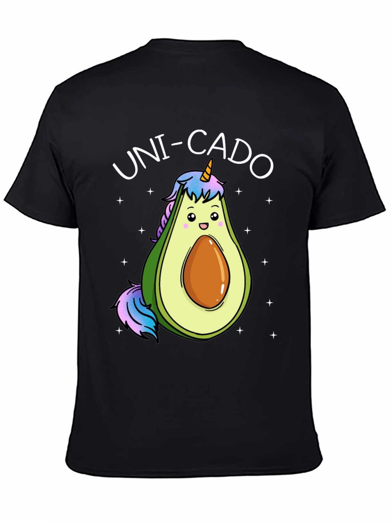 Uni-Cado Avocado Unicorn Graphic T-Shirt