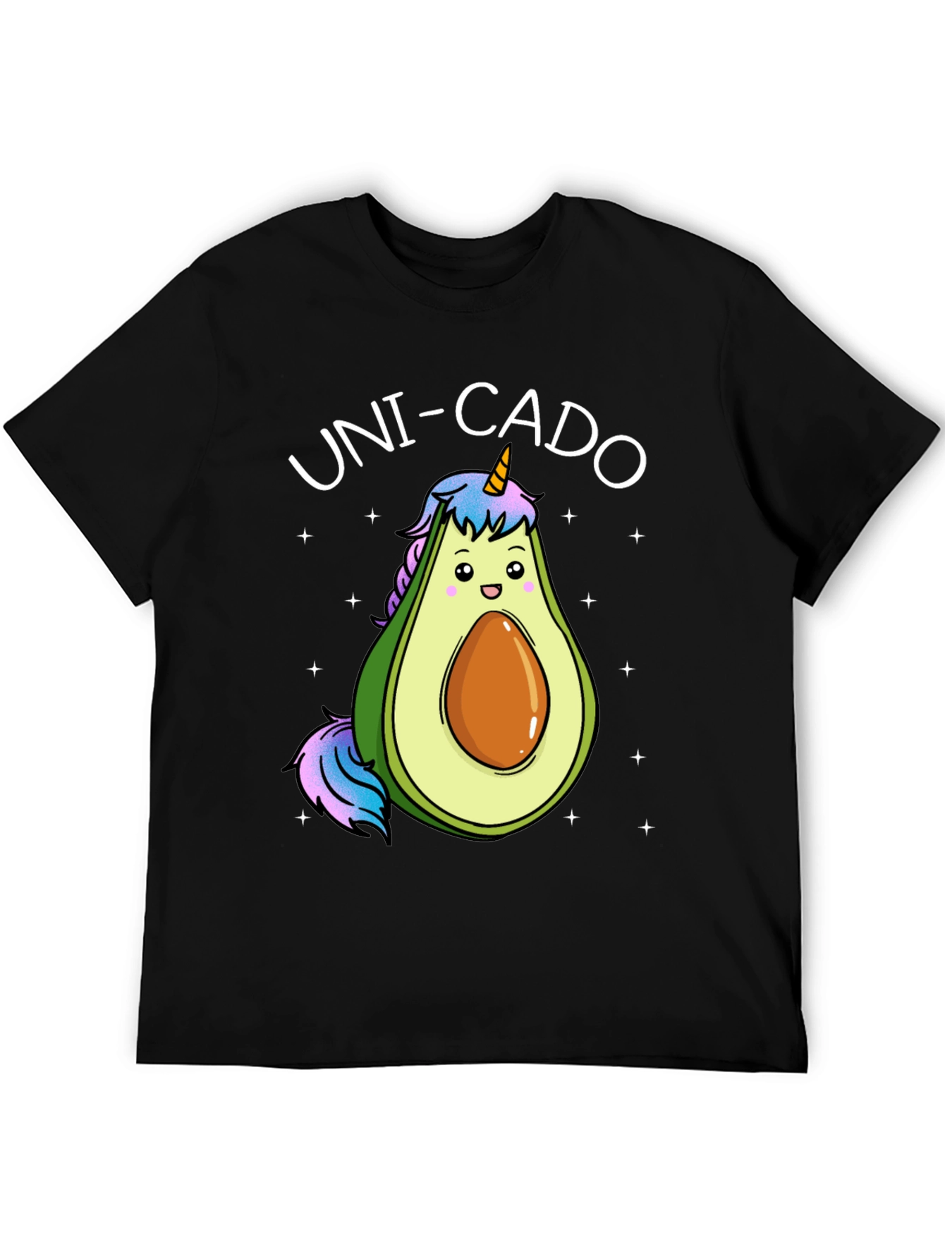 Uni-Cado Avocado Unicorn Graphic T-Shirt